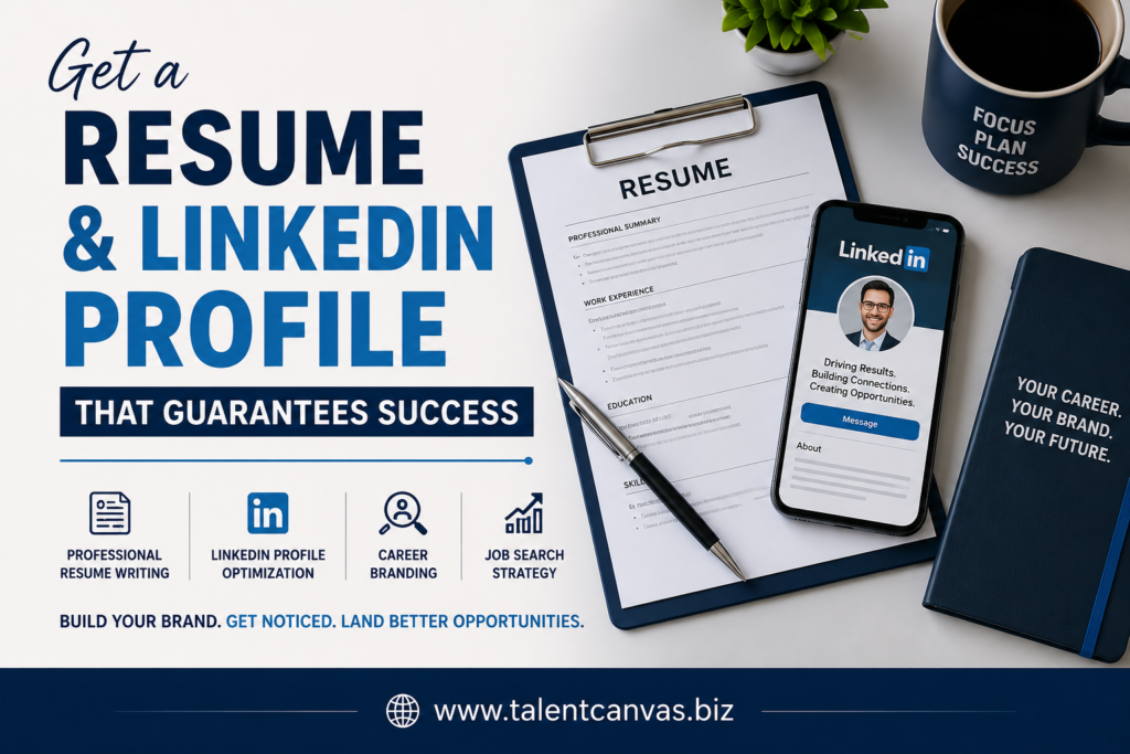 Professional Resume Writing and LinkedIn Profile Optimization